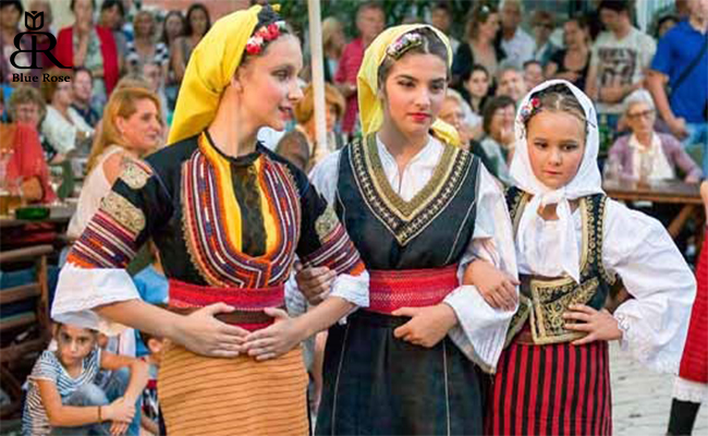 جشن محلی در یونان
