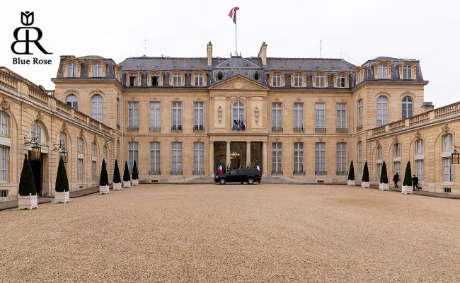کاخ الیزه در شانزه لیزه پاریس فرانسه