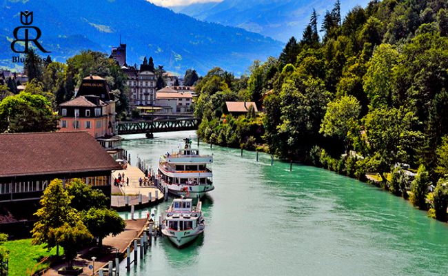 شهر اینترلاکن در سوئیس
