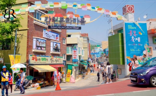 دهکده فرهنگی گامچون در کشور کره جنوبی