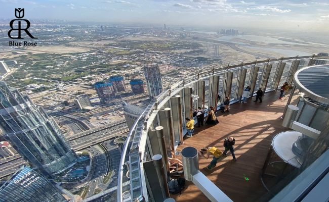 بازدید از  برج خلیفه دبی