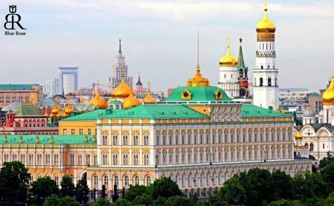 کاخ کرملین در مسکو روسیه