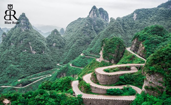 بازدید از دروازه بهشت در چین