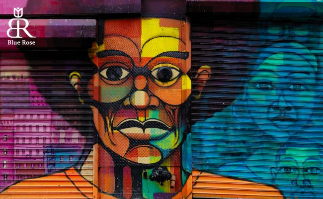 نقاشی خیابانی پاریس | نقاشی روی دیوار با اسپری