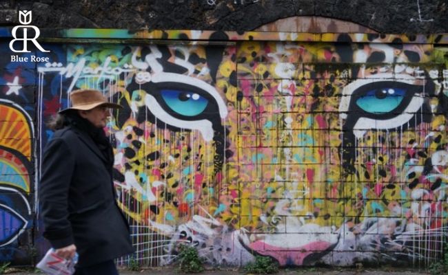 جذاب‌ترین دیوار نگاری پاریس