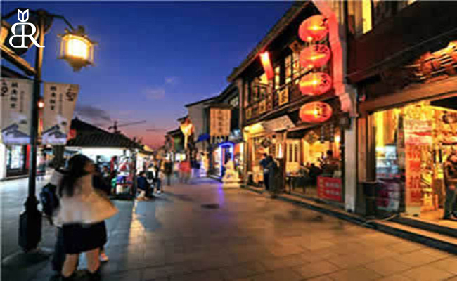شهر آبی Xitang از شهرهای عجیب و غریب آبی در هانگزو