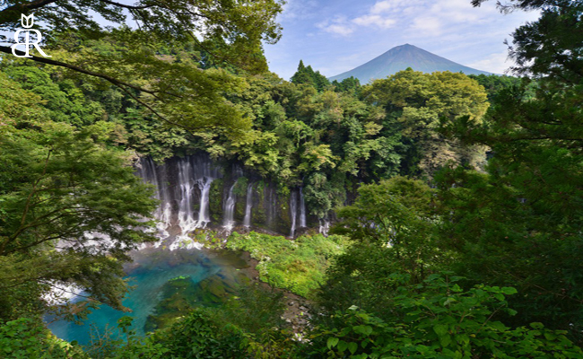 آبشار شیرایتو در کشور ژاپن