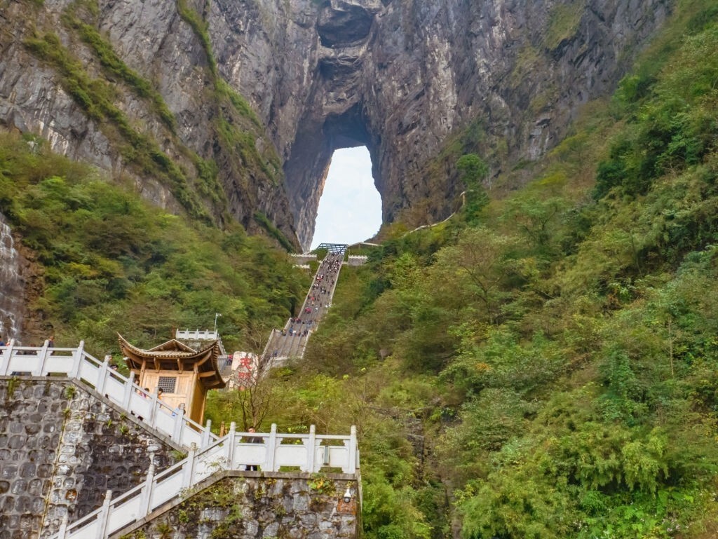 غار تیانمن چین