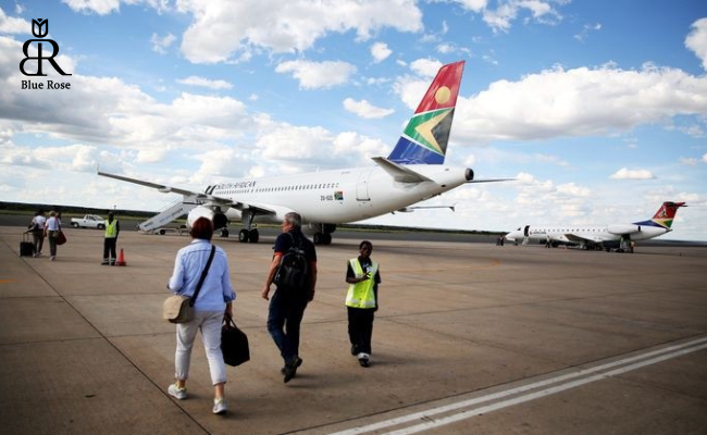 حمل و نقل در آفریقای جنوبی با هواپیما 