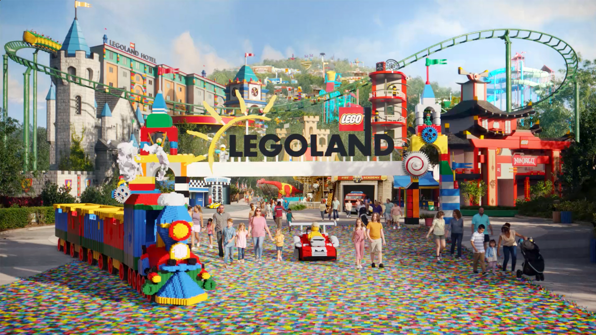 شهربازی لگو Legoland windsor 