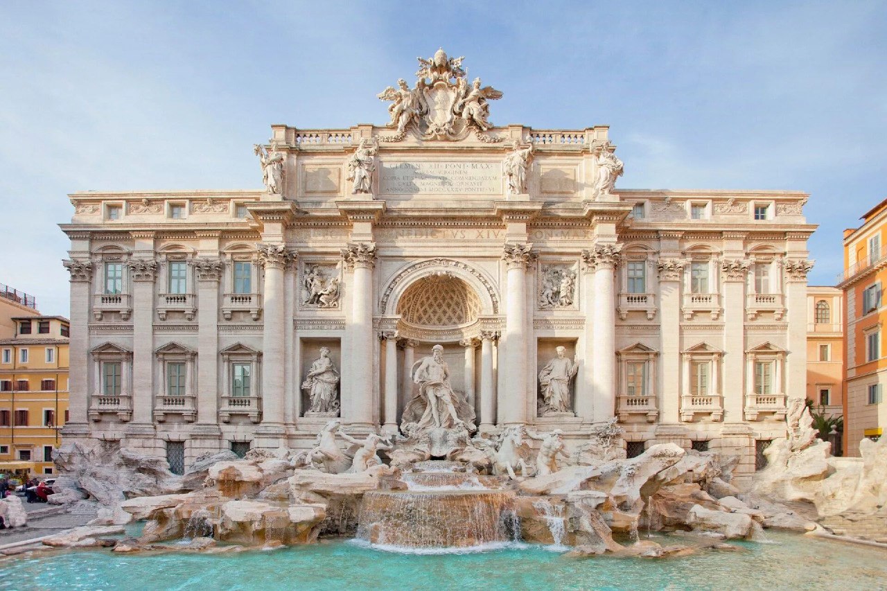 فواره تِرِوی رم (Trevi Fountain of Rome)